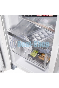 Холодильник Maunfeld MFF177NFW белый глянец двухкамерный 263/170л морозилка сбоку, No Frost, Side by Side