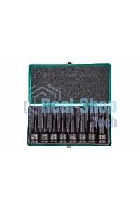 Набор ударных торцевых головок TORX 1/2