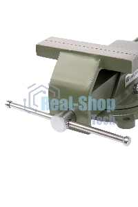 Тиски слесарные Сибртех 150 мм, стальные, поворотные