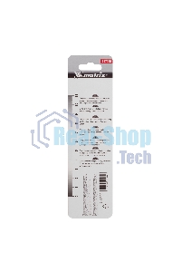 Сверло по металлу Matrix, 3 мм, HSS, нитридтитановое покрытие, цилиндрический хвостовик