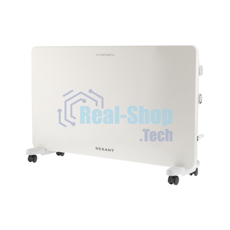 Конвектор электрический Rexant 60-0098, белый, 2000 Вт, 25 м2, механический термостат