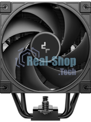 Кулер для процессора DEEPCOOL AK500 G2 LGA1851/1700/1200/115X/AM5/AM4 (9шт/кор, TDP 240W, PWM, Fan 120мм, 5 тепл. трубок, Copper Base, Wood-grain top cover, черный) RET (R-AK500G2-BKNNMN-GJD)