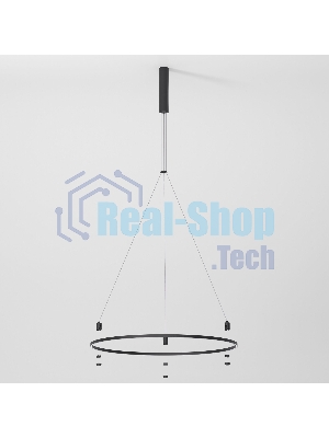 Шинопровод с тросовыми креплениями Round (черный) (800?) Esthetic Magnetic 85138/00
