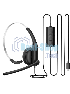 Гарнитура Edifier CC100 чёрный, проводная, USB
