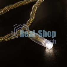 Гирлянда Neon-night Нить 10м, эффект мерцания (каждый 5-ый), прозрачный ПВХ, 230В, теплый белый