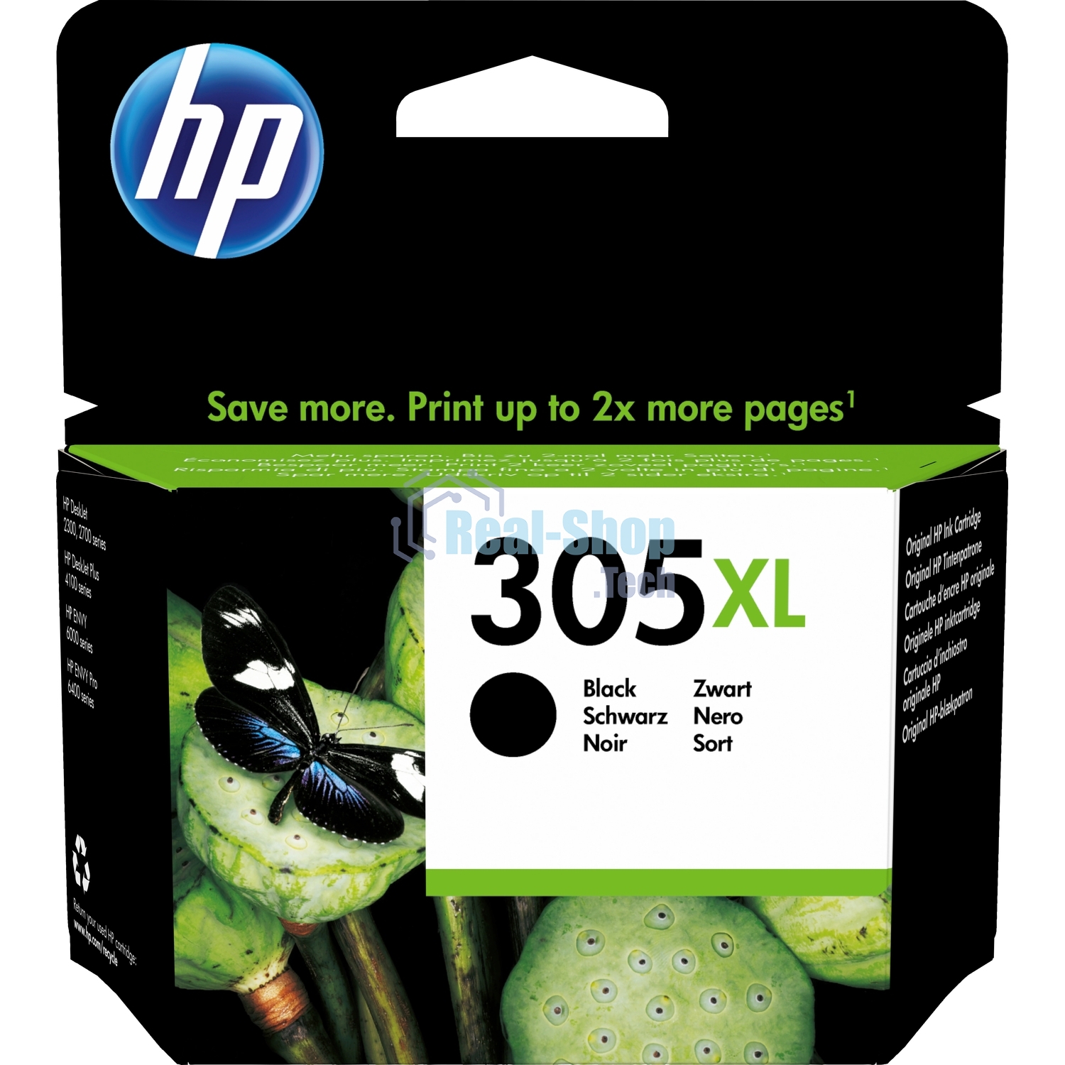 Картридж струйный HP 305XL 3YM62AE черный (240 стр.) для HP DeskJet 2320/2710/2720