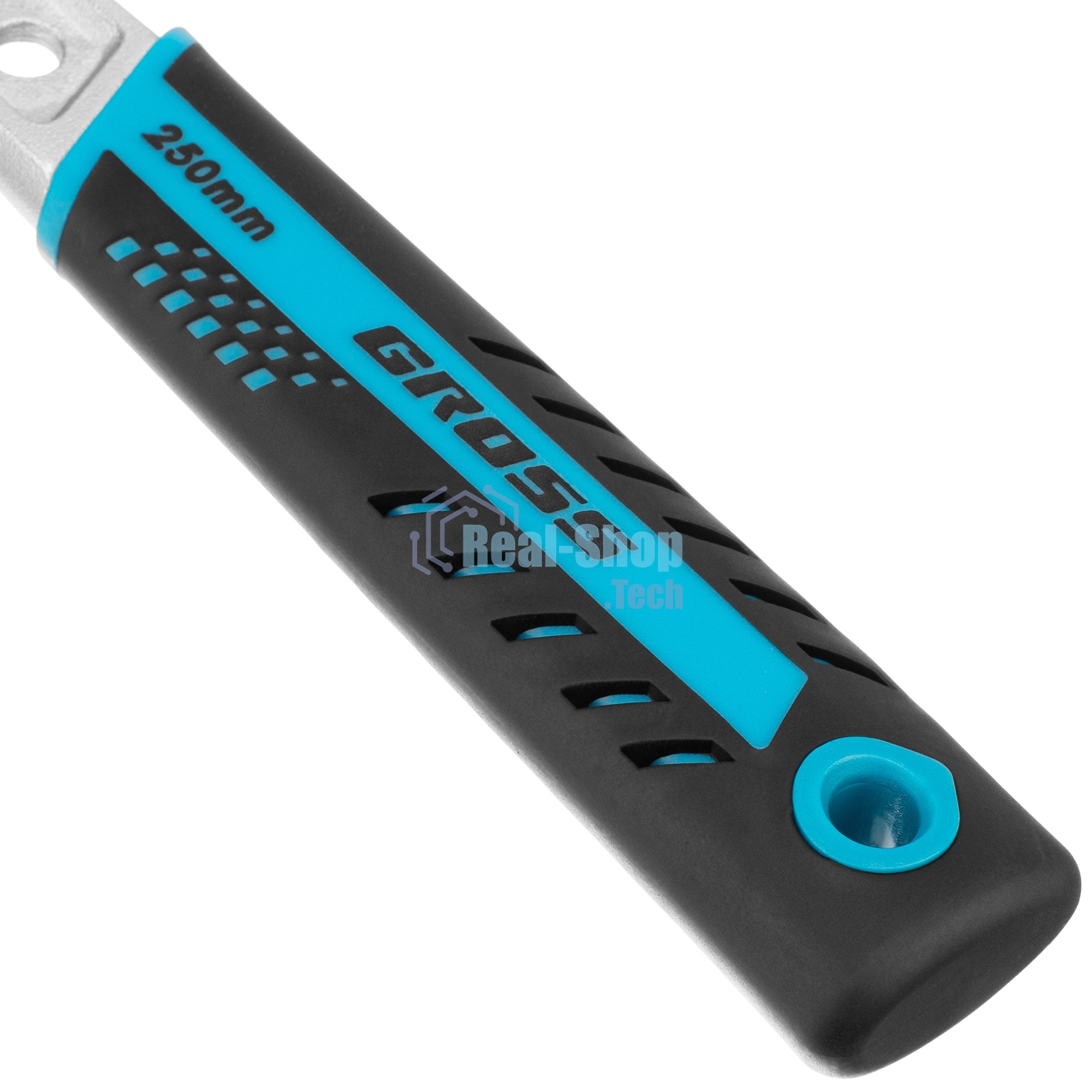 Ключ разводной Gross 15562 250 мм,CrV, двухкомпонентная ручка