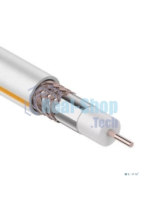Кабель коаксиальный PROconnect SAT 703 B, Cu/Al/Cu, 64%, 75 Ом, бухта 100 м, белый