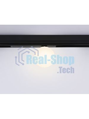 Управляемый светодиодный светильник для шинопровода Magnetic Ambrella light GL1371 BK черный IP20 10W 3000K-6400K 220V 120° D120/232*120*167 (Без ПДУ)