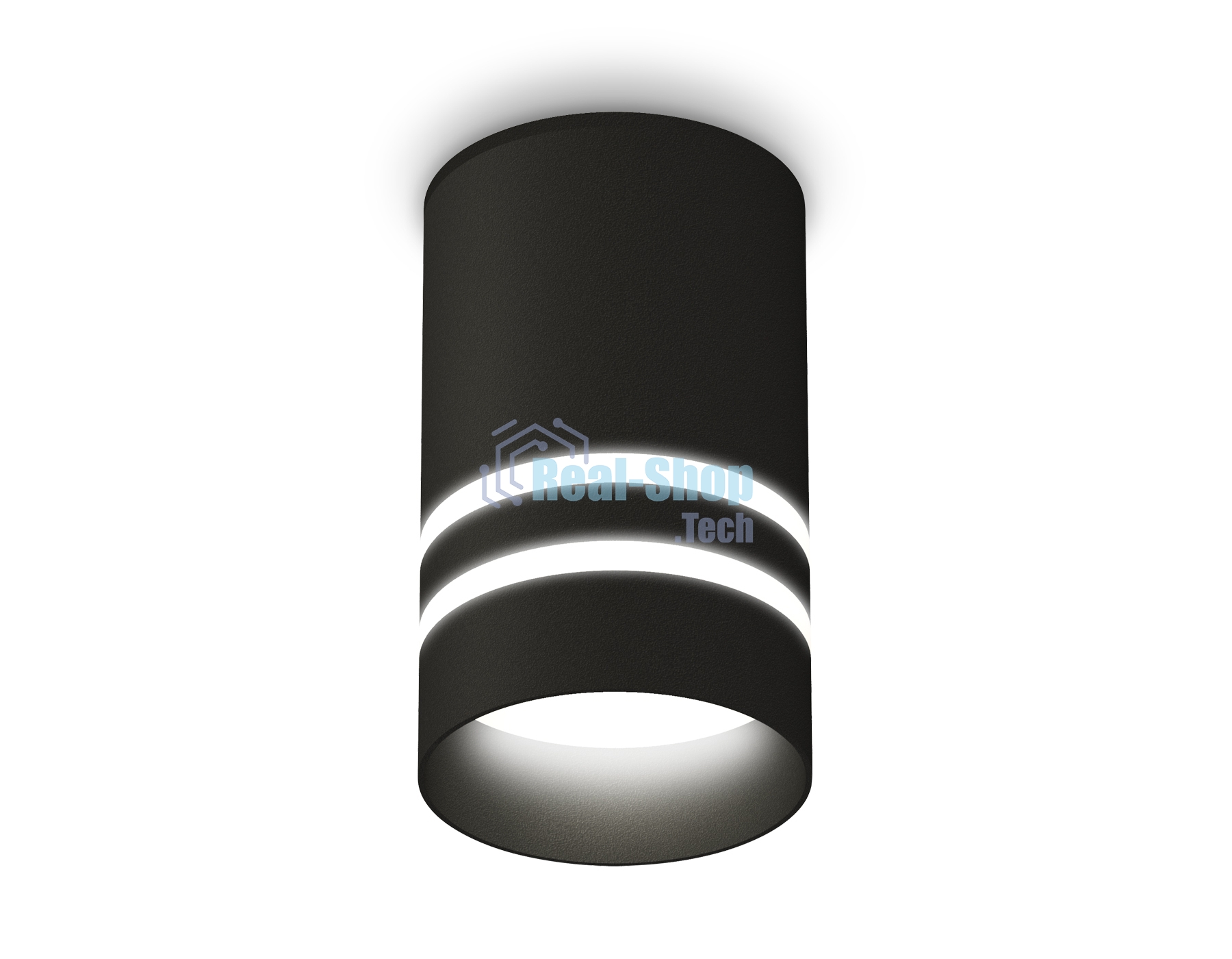 Светильник Ambrella Light XS6302062 SBK/FR черный песок/белый матовый MR16 GU5.3 (C6302, N6236)