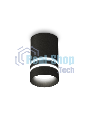 Светильник Ambrella Light XS6302062 SBK/FR черный песок/белый матовый MR16 GU5.3 (C6302, N6236)