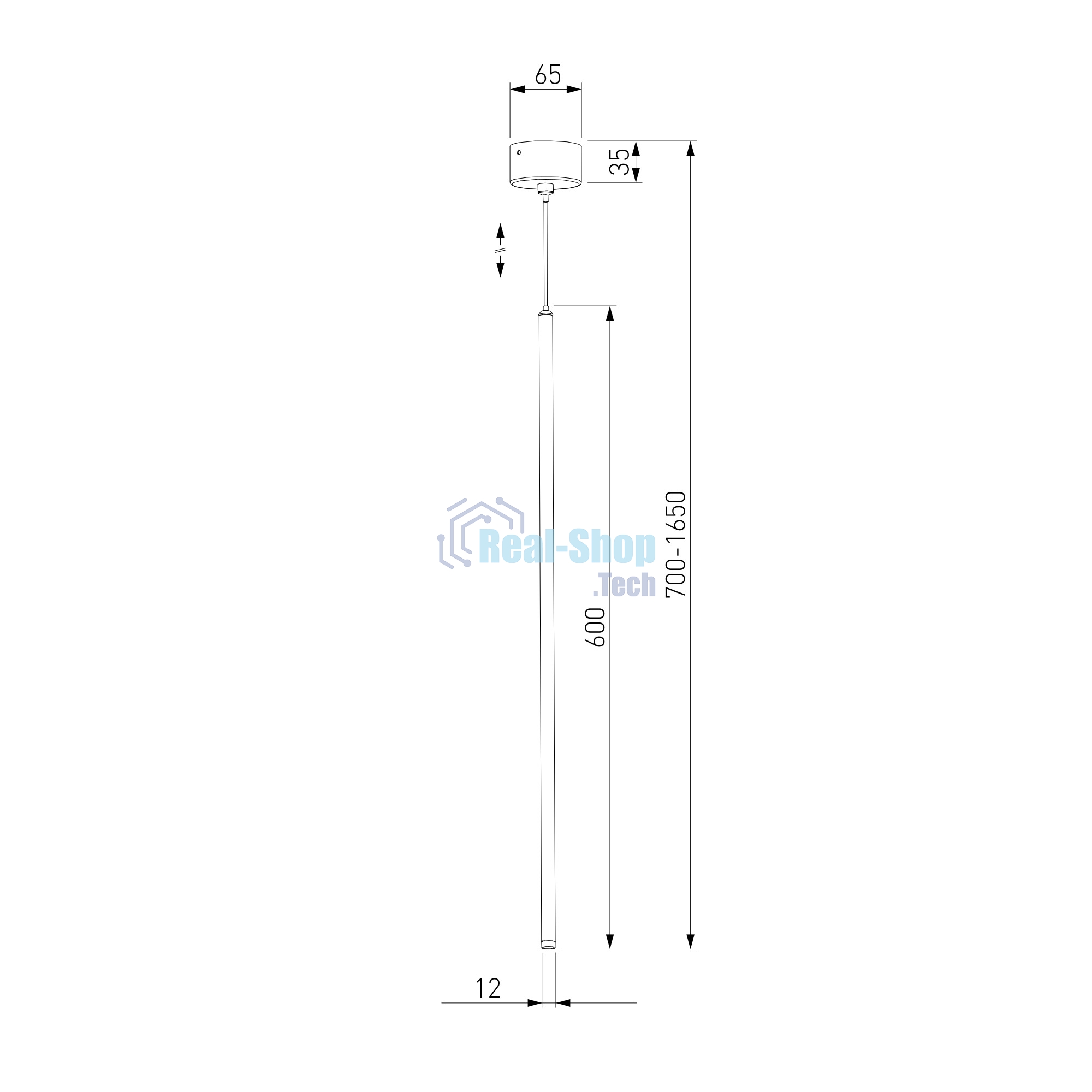 50262 LED 3W 4000К / подвесной светильник / белый