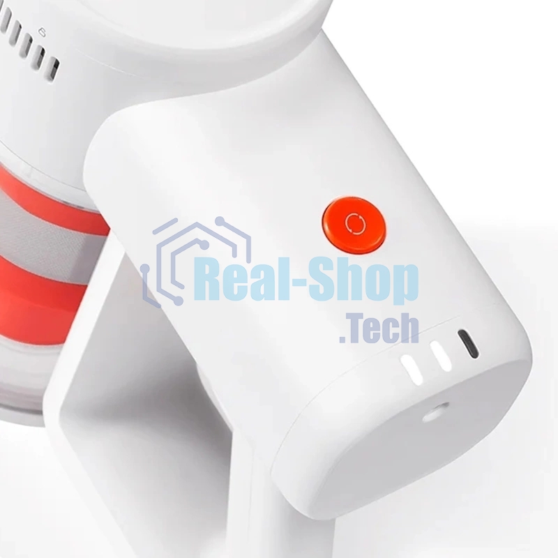 Пылесос вертикальный Xiaomi Vacuum Cleaner G20 Lite EU белый/оранжевый, питание от аккумулятора, 215 Вт, уборка сухая, пылесборник 0.5 л