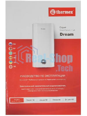 Водонагреватель электрический Thermex Dream 100 белый, накопительный, 100 л, 2 кВт