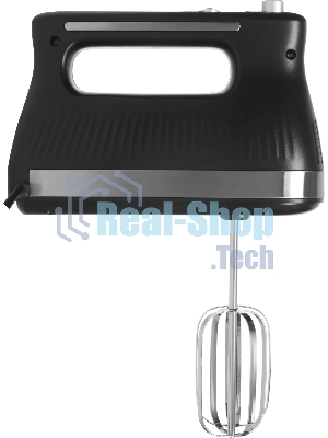 Миксер Vitek VT-HM1001 черный/серебристый, ручной, 700 Вт, 5 скоростей