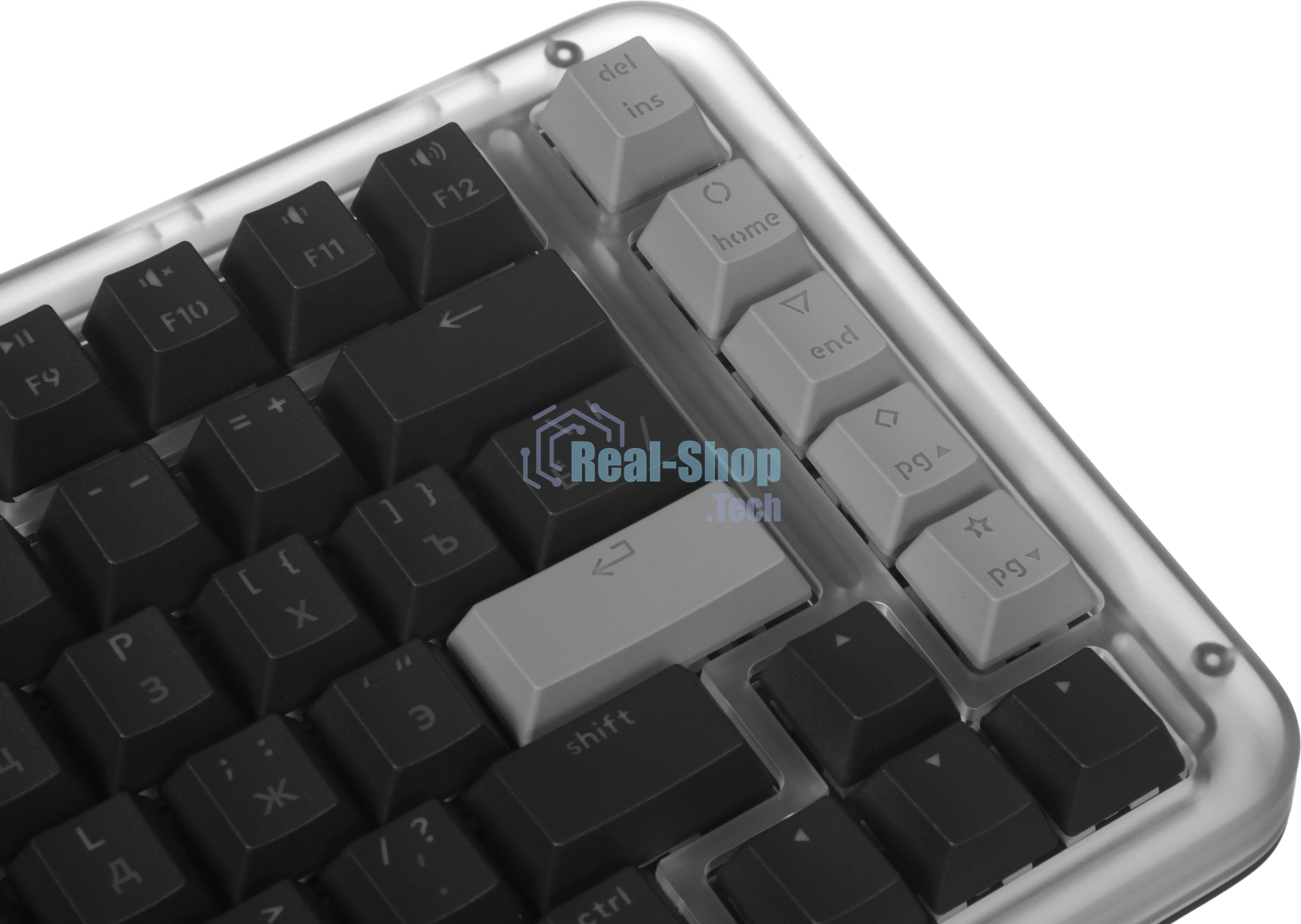 Клавиатура Logitech Alto Keys K75M беспроводная, Bluetooth, радиоканал, серый