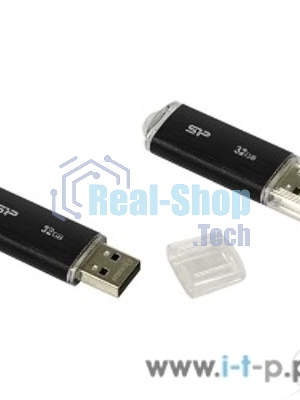 Флешка USB 32Gb Silicon Power Ultima U02 (SP032GbUF2U02V1K), USB 2.0, черный