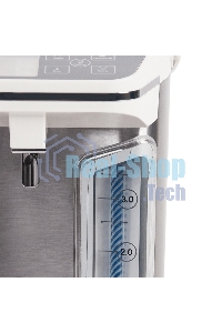 Термопот Mystery MTP-2442 4.5л. 700Вт серебристый/белый