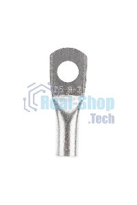 Наконечник медный луженый Rexant ТМЛ 25–8–7 (25мм² - Ø8мм) ГОСТ 7386-80 (в упак. 100 шт.)