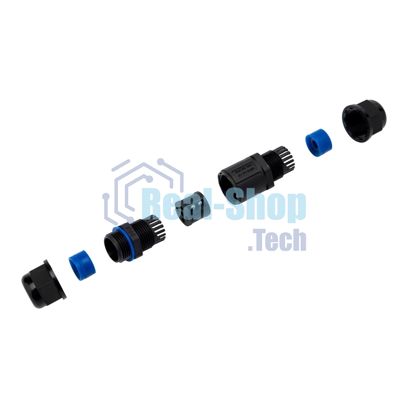 Кабельный коннектор I-образный Rexant (3PIN 0,5-1,5мм2) IP68