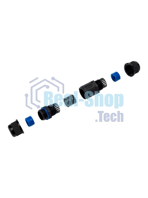 Кабельный коннектор I-образный Rexant (3PIN 0,5-1,5мм2) IP68