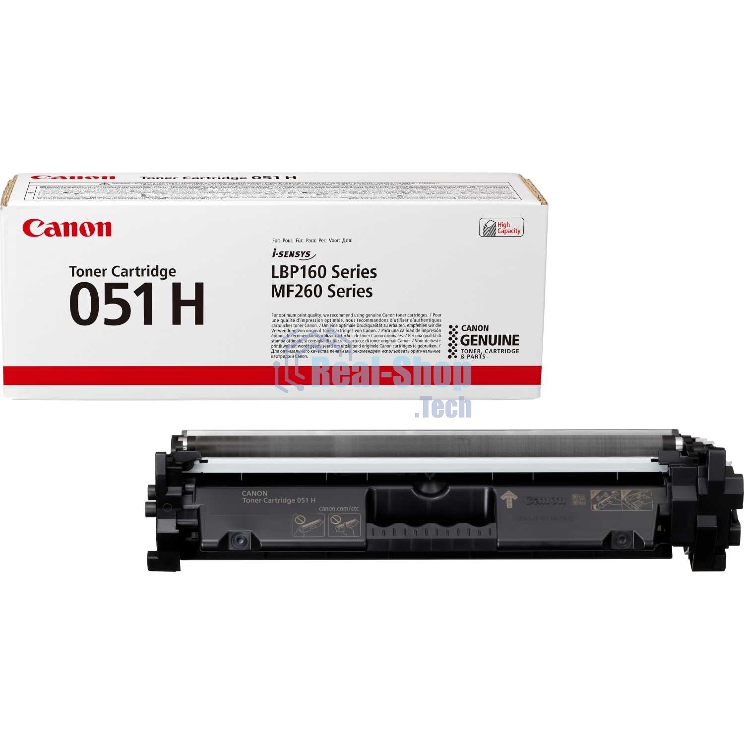 Картридж лазерный Canon 051H BK черный (4100 стр.) для Canon LBP162dw