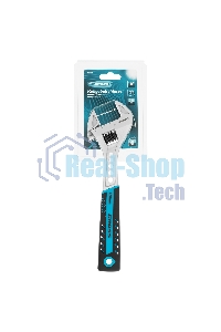 Ключ разводной Gross 15562 250 мм,CrV, двухкомпонентная ручка