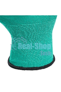 Перчатки полиэфирные Palisad с черным нитрильным покрытием, размер 9, 13 класс вязки