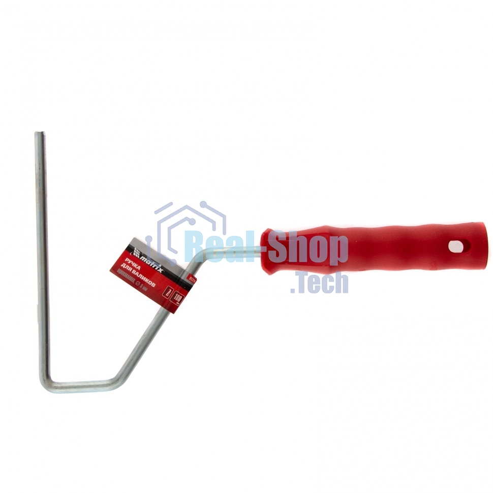 Ручка для валиков Matrix 180 мм, D ручки - 8 мм, оцинкованная