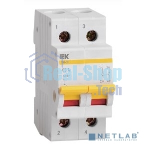 Выключатель нагрузки ВН-32 20А/2П ИЭК MNV10-2-020