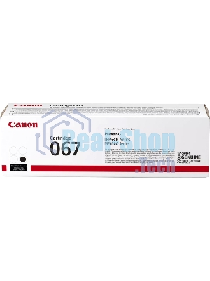 Картридж лазерный Canon 067BK 5102C002 черный (1400 стр.) для Canon LBP631/633/MF651/655/657
