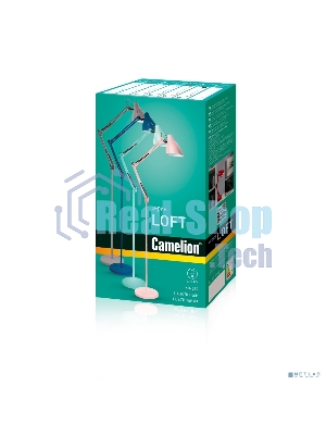 Светильник напольный, торшер, Camelion KD-332 C01 белый (230V, 40W, E27)