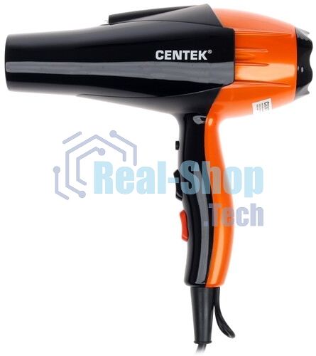 Фен Centek CT-2226 черный/оранжевый, 2200 Вт
