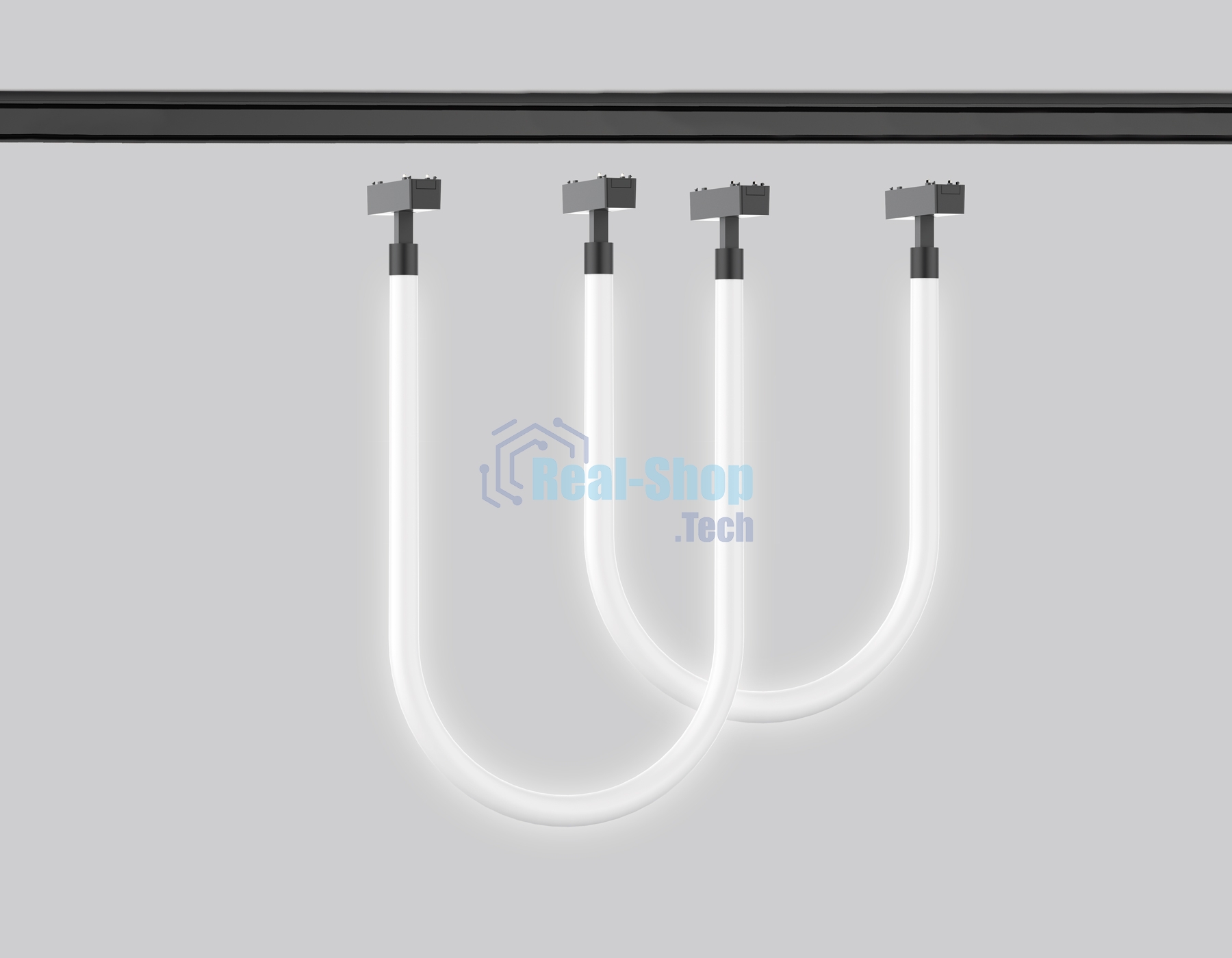 Светильник трековый светодиодный GV1707 WH белый IP20 8W 4200K 48V D21*500