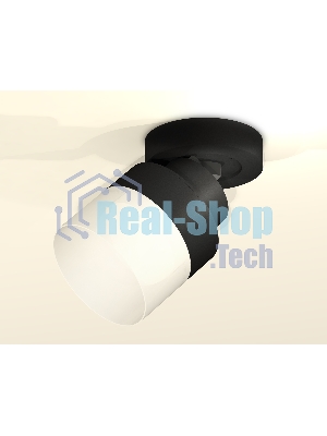 Светильник Ambrella Light XM8102021 SBK/FR черный песок/белый матовый GX53 (A2229, A2106, C8102, N8402)