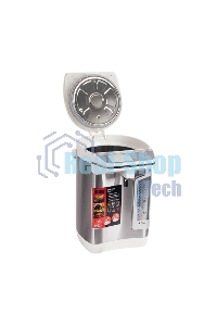 Термопот Mystery MTP-2442 4.5л. 700Вт серебристый/белый