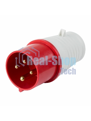 Вилка Rexant 024 переносная 3Р+РЕ 32А 380В IP44