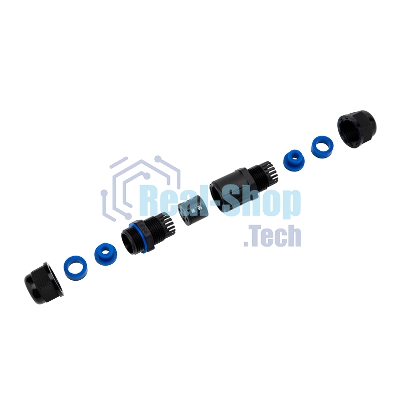 Кабельный коннектор I-образный Rexant (3PIN 0,5-1,5мм2) IP68