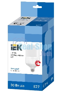 Лампа светодиодная ИЭК LLE-HP-30-230-65-E27 HP 30Вт 230В 6500К E27