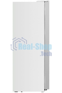 Холодильник Maunfeld MFF177NFW белый глянец двухкамерный 263/170л морозилка сбоку, No Frost, Side by Side