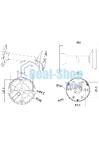 Кронштейн Hikvision DS-1271ZJ-135