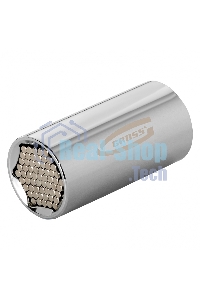 Головка Gross 13190 торцевая многоразмерная (11-32 мм) под квадрат 1/2'' crv хромир.