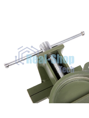 Тиски слесарные Сибртех 150 мм, стальные, поворотные