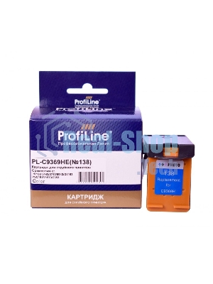 Картридж струйный ProfiLine PL-C9369HE №138 для принтеров HP DJ 5443/5743/5943/D4163 PSC1513/1613/2353 Color водные