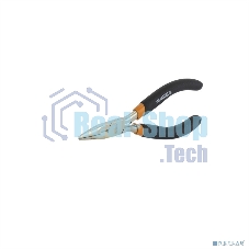 Длинногубцы Sparta Mini, 130 мм, никелированные, прямые, авторазжим