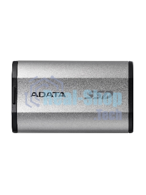 Внешний SSD ADATA SD810, 4Tb, USB 3.2 Gen 2x2 Type-C, R/W 2000/2000, серебристый