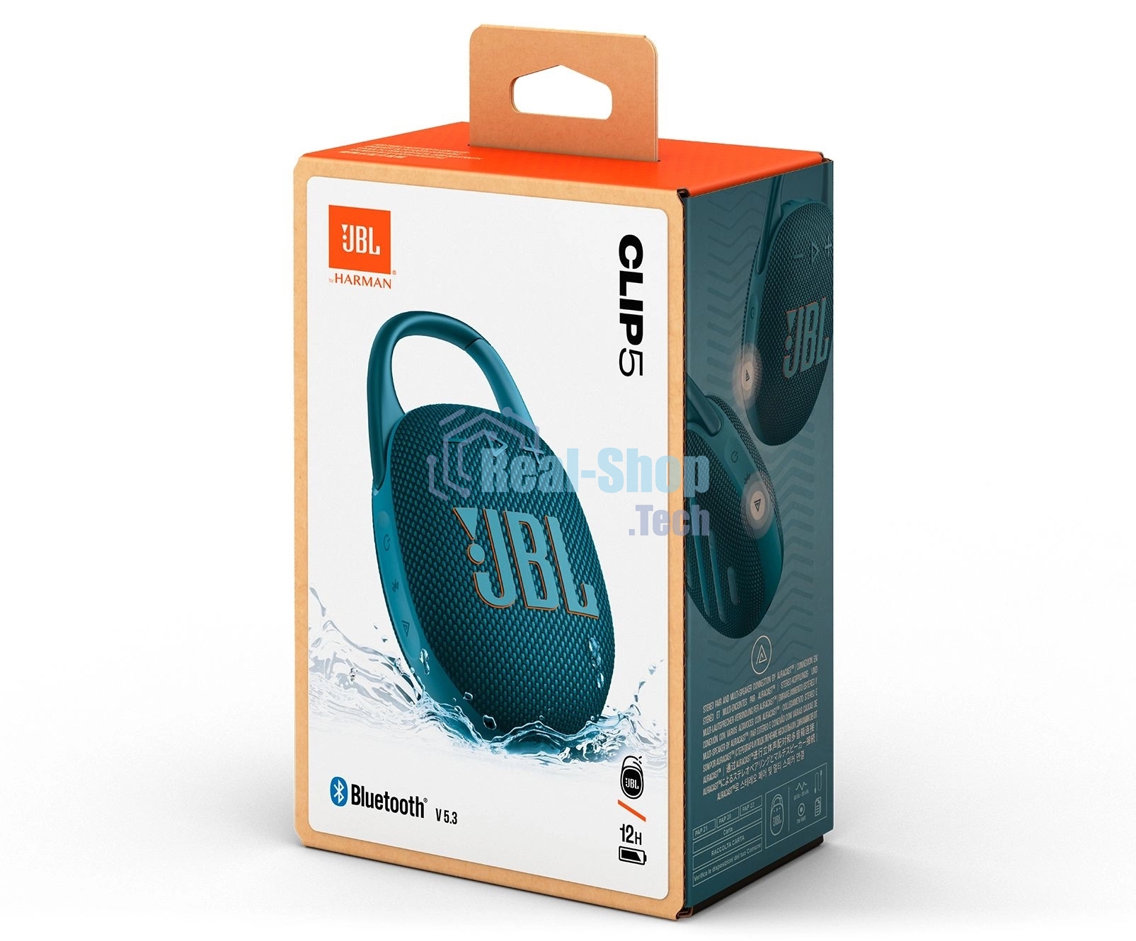 Портативная акустика JBL CLIP 5, синий