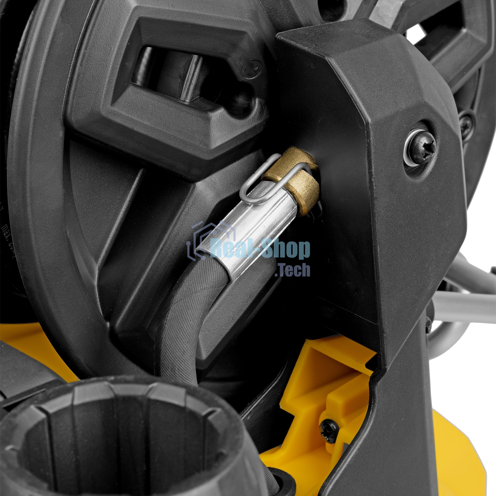 Моечная машина высокого давления Denzel R-180iD, 2000 Вт, 180 бар, 420 л/ч, асинх. двиг., бараб.