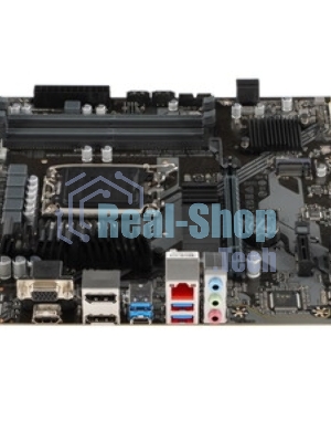 Материнская плата Gigabyte B760M DS3H GEN5 Soc-1700 Intel B760 4xDDR5 mATX AC`97 8ch(7.1) 2.5Gg RAID+VGA+HDMI+DP