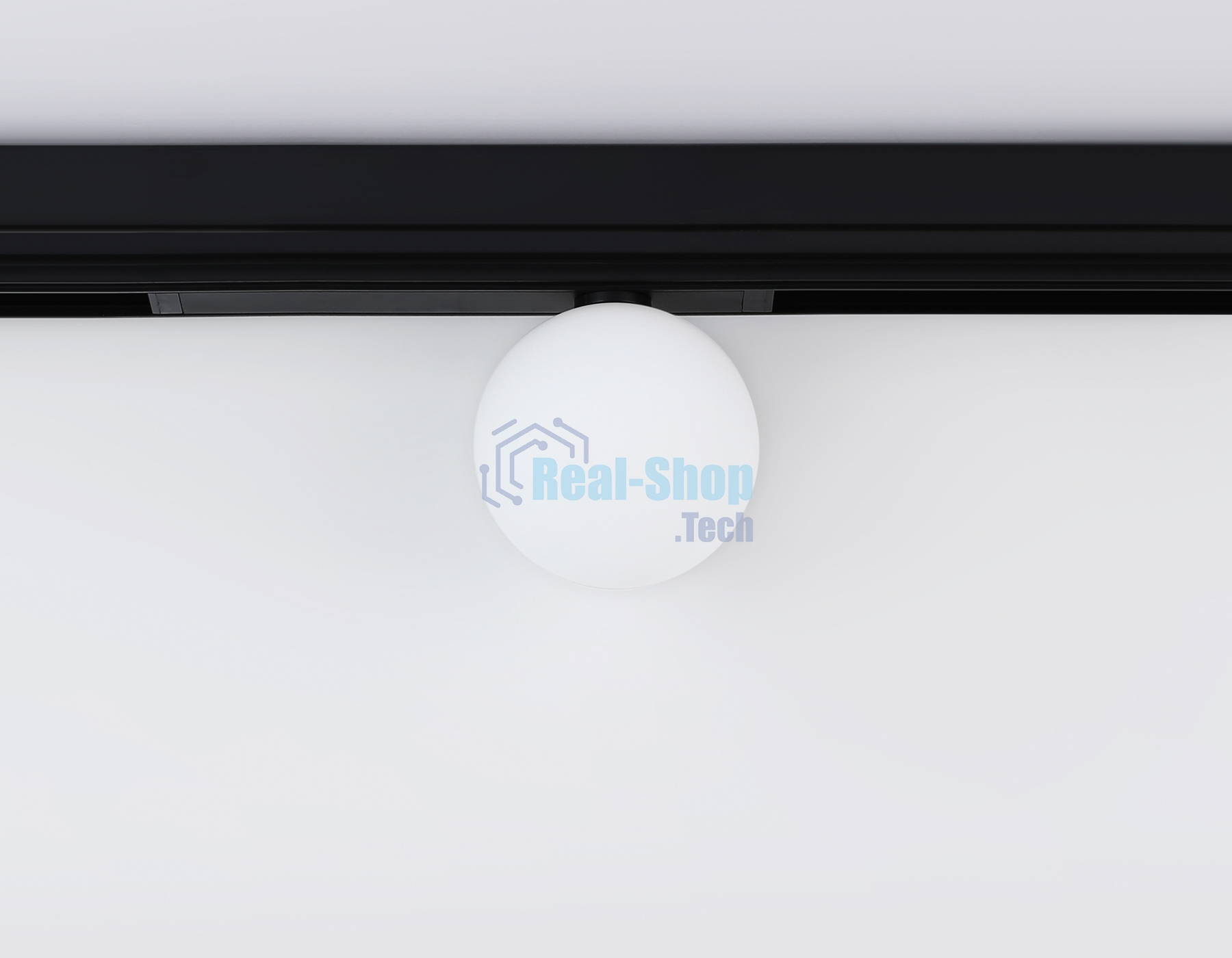 Управляемый светодиодный светильник для шинопровода Magnetic Ambrella light GL1371 BK черный IP20 10W 3000K-6400K 220V 120° D120/232*120*167 (Без ПДУ)